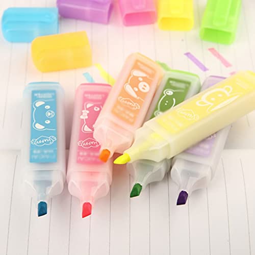 DUYHBAWRS Stationery, Large Capacity Creative Color Fluorescent Pen, Watercolor Pen for School Office