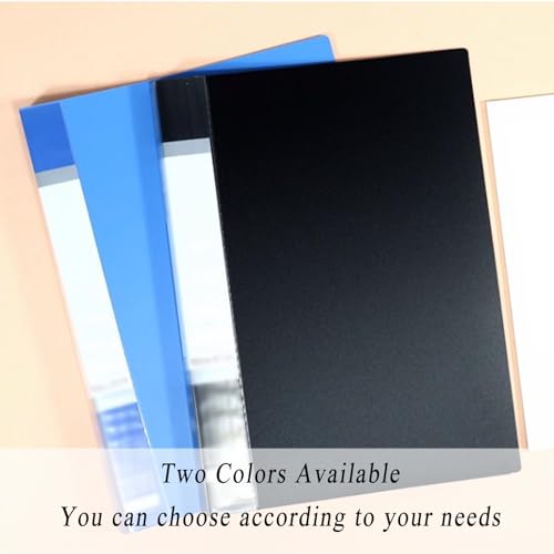 2Pcs A3 Display Folders with Pockets Display Book Presentation Project Folder for Office,Home,School/20 Pocket