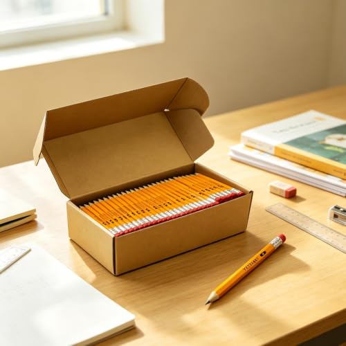 YETHAN Golf Pencils with Eraser Tops, 400 Count, 4"