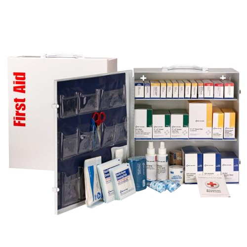 First Aid Only 90790 2 Shelf First Aid Station, ANSI B+ Type I & II Without Medications