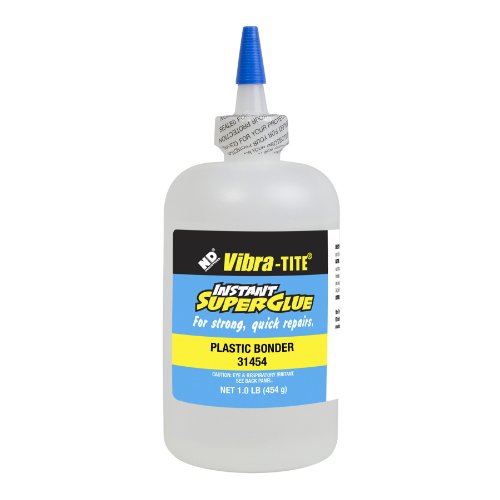 Vibra-TITE 314 General Purpose Instant Superglue: Plastic Bonder - 1 lb bottle