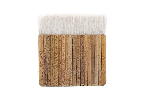 6.5 inch Wide Haik Brush for Applying Kiln Wash,Molds and Watercolor,