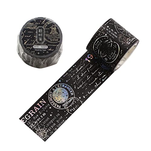 UOHLCX Masking Washi Tape Decorative Adhesive Tapes Decora Scrapbooking Sticker Label Stationery