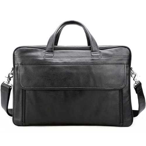 YRJFUT Briefcase Men's Business Commuter Tote Shoulder Crossbody Computer Bag