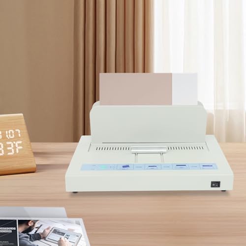 Thermal Binding Machine 500 Sheets Capacity, Electric Thermal Binder A4/A5 Documents Heat Binder, Thermal Book Binding Machine for Contract Document Invoice