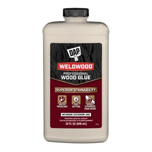 DAP Adhesives 7079800482 Weldwood Professional Wood Glue 32 oz - Case of 3 - Pack of 6
