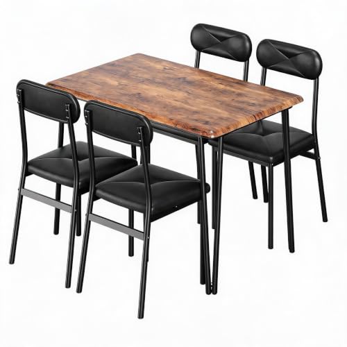 IDEALHOUSE Industrial Office Desk and Chair Set