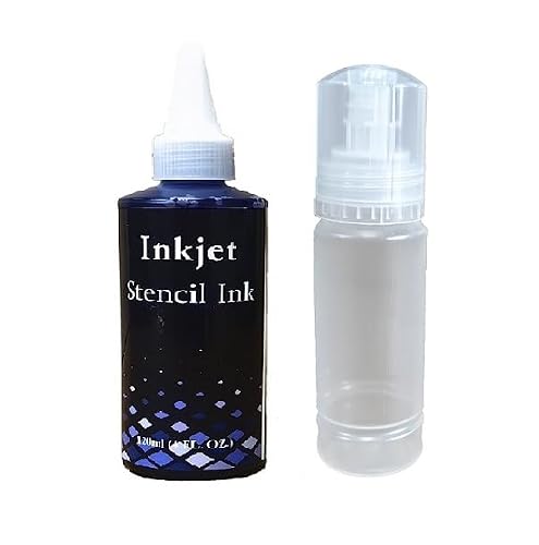 Tattoo Stencil Ink Refill for Inkjet Eco-Tank Printer Smudge-Proof Tattoo Stencil Ink Transfer 120ml