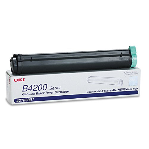 OKI 42103001 42103001 Toner, 3000 Page-Yield, Black
