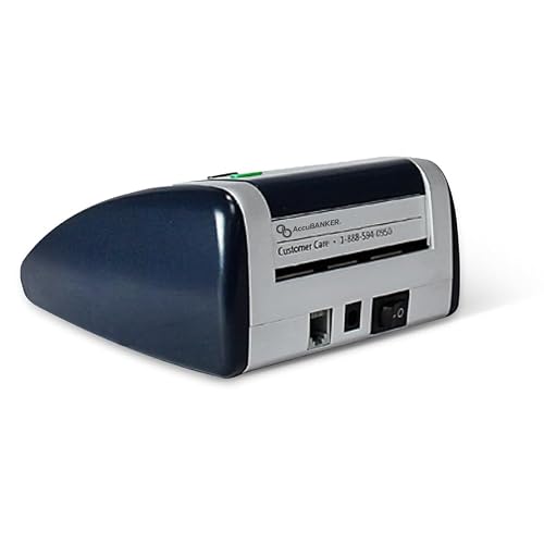 AccuBANKER D450 Counterfeit Bill Detector, 5 Point Detection, 2 Pack