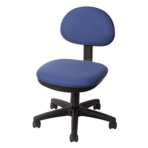 Nakabayashi Z0612 Office Chair, Desk Chair, No Tools Required, Easy Assembly, Blue