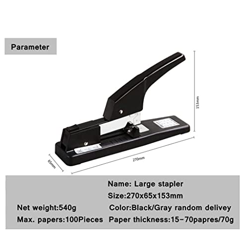 GTTBL Heavy Duty Large Desk Staplers Portable Office Stapler Paper Binding Desktop Stapler for Office Home School