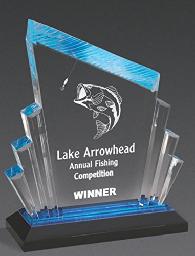 ICE Edge Award (6" x 8" x 2.5", Blue)