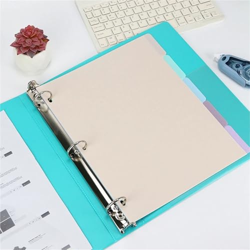 Binder Dividers, 2 Sets 5pcs/Set of A4 Binder Index Dividers