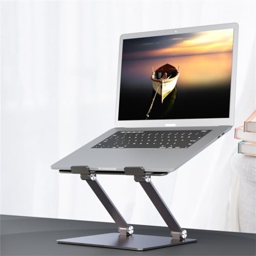 XJPWZER Laptop Convenient Stand Desktop Storage Tablet Phone Computer Vertical Can Raise The Cooling Base(D)