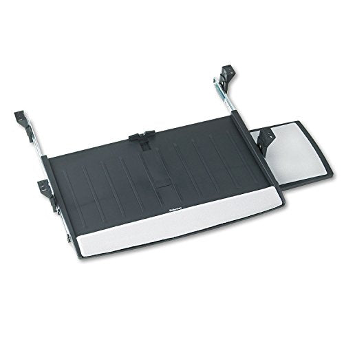 Fellowes 8031207 Keyboard Drawer, Foam Wrist Rest,20-1/2-Inch x11-1/8-Inch,BK/SR