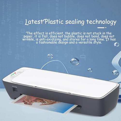 Automatic Laminator Machine with Paper Cutter, Hole Punch & Corner Rounder for Efficient Document Protection and Presentation