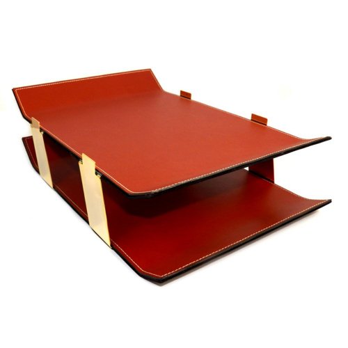 Bey-Berk D1826 Double Letter Tray