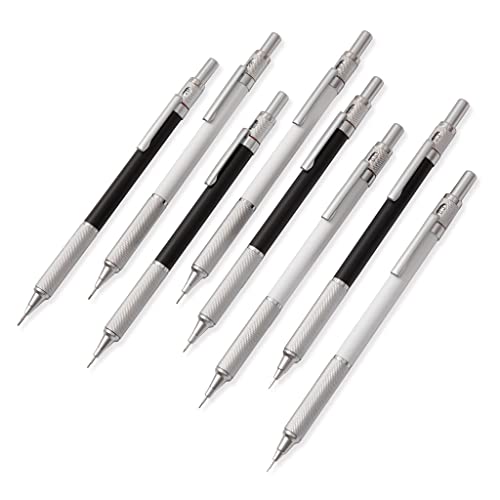 CDGTHYU 4Pcs Art Drawing Sketch Automatic Pencil Mechanical Student Writing Tools Stationery Gifts(0.3mm)