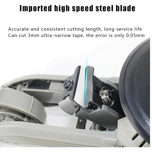 Rotary Disc Tape Cutting Machine, Automatic Tape Dispenser, 3-22mm Tape Width/1-58 Mm Cutting Length, for Warehouses, Schools, Offices