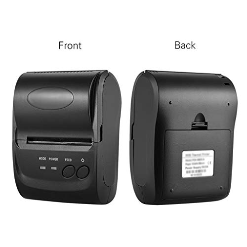 CGTENBS Portable Thermal Printer Handheld 58mm Receipt Printer for Retail Stores Restaurants Factories Logistics, 10 Paper Rolls