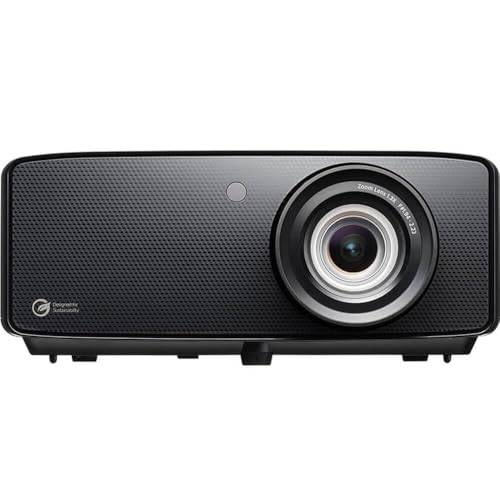 Optoma UHZ36 4K UHD Laser HDR Projector Bundle with HDMI Cable