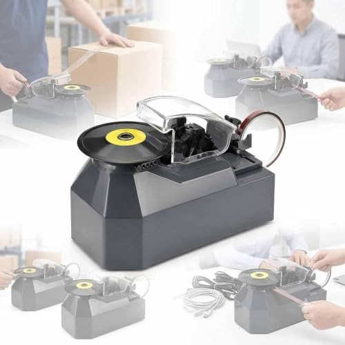 Electric Tape Cutting with Adjustable Length and Motion Sensor for Warehouse and Office Use