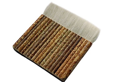 6.5 inch Wide Haik Brush for Applying Kiln Wash,Molds and Watercolor,