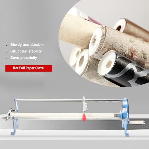 Foil Paper Cutter Manual Paper Cutter, PU Vinyl Hot Stamping Rolls Slitter