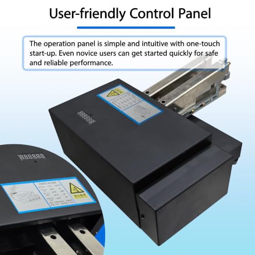 HayWHNKN Electric Double Head Stapler, Binding Machine 110V 40W for Office