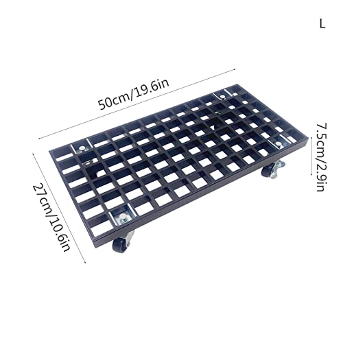 Computer Tower Stand Printer Table CPU Rolling Stand, Mobile PC Holder, Computer Tower Cart, Computer Host Stand with Wheels Under Home Office Desk CPU Stand Cart Computer Stand for Desktop Tower ( Co