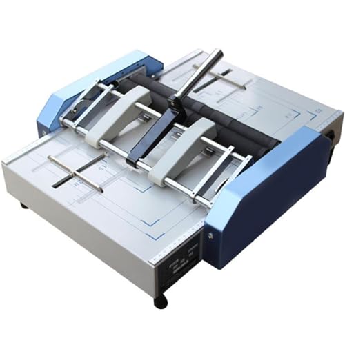Electric Paper Book Stapler Creasing Machine,A3 Brochure Stapler Folder,Stitch Flat Staple Automatic Binding Machine,Folder Dotted Line Machine,220V