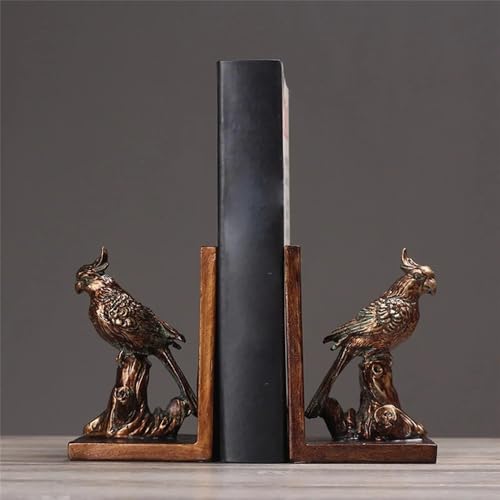Book Organizer Bookends Book Holders Bookshelf Decorations Tabletop Decor for Living Room Shelf