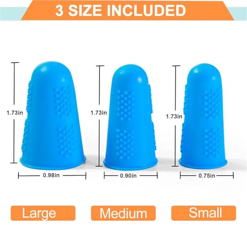 12 Pcs (4 Sets) Heat & Stick Resistant Finger Guards for Hot Glue Guns