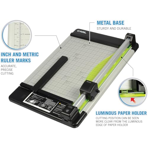Carl Mfg 15" Heavy-Duty Paper Trimmer