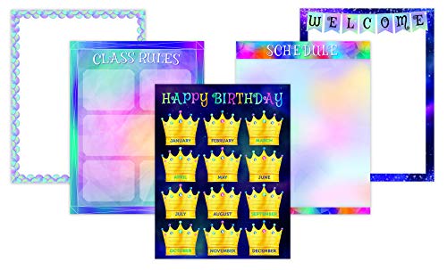 Creative Teaching Press Mystical Magical Classroom Essentials 5-Chart Pack, CTP 8744