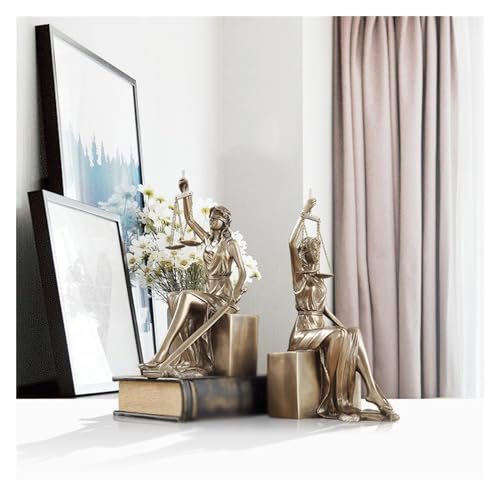 Book Organizer Book Ends Home Decorations Bookends Heavy Duty Stoppers Anti-Slip for Desk Office Library School Character Sculpture Art