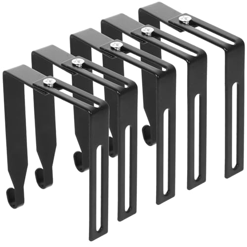 Cubicle Hooks 20pcs Home Door Adjustable Hangers, Hat Rack Wardrobe Storage Cubicle Hooks for Hanging