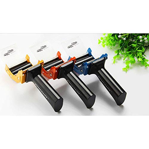 Tape Dispenser Premium Pistol Grip Hand Held 60mm Desktop Home Office Packing Ideal for High Volume Parcel Sealing Packing (Color : Yellow) (Orange)