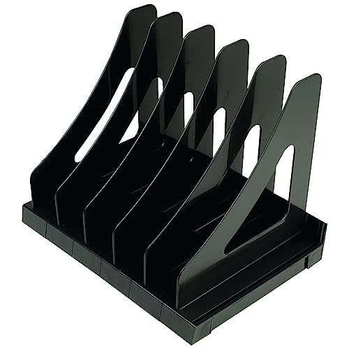 Q-Connect KF21692 Executive Book Rack - Black