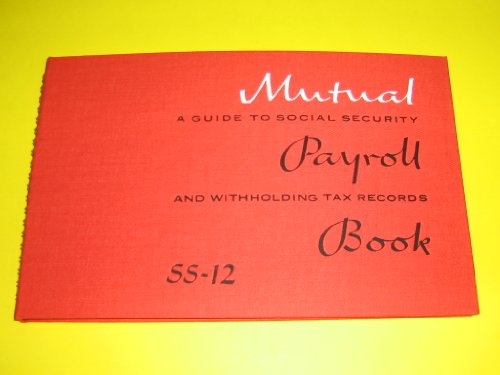America's Approved Payroll Books, Mutual, Payroll Books, SS-12