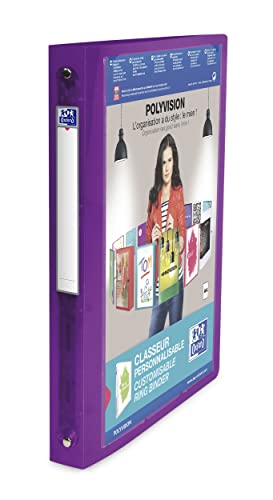 Elba Polyvision 100211066 Binder Polypropylene 8/10 Spine 3 cm Assorted Colours Pack of 18