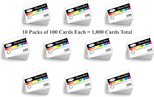White Cardstock 5" X 7" Heavyweight | 80lb 216gsm Cardstock Sheets |100 Sheet Quantity | Great for Making Cards, Invitations, DIY Art Projects (10)