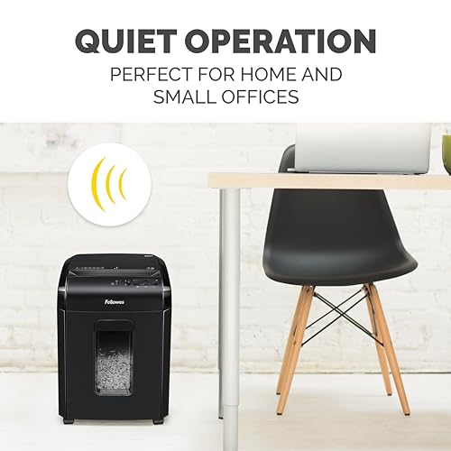 Fellowes 10M7 10-Sheet Powershred Micro-Cut Deskside Paper Shredder