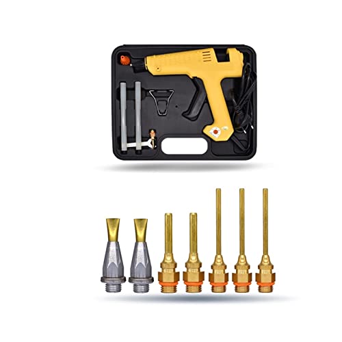 LIBODD Hot Glue Gun 250W Professional Hot Melt Glue Gun with Tool Kit Pure Copper Nozzle Adjustable Temperature High Power Use 11mm Glue Stick for DIY Arts, Crafts and Quick Repairs(Set-4)
