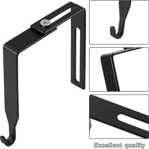 Cubicle Hooks 20pcs Adjustable Cubicle Hangers, Stainless Steel Home Supplies, Cubicle Hooks,Partition Hanger for Hanging