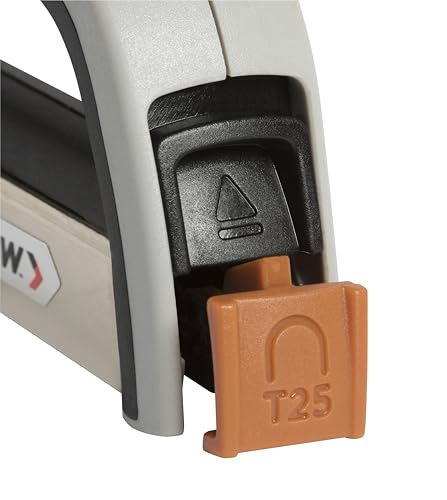Arrow T25XKIT Round Crown Wire & Cable Staple Gun Kit with Staple Puller and 1100 T25 Round Crown Staples