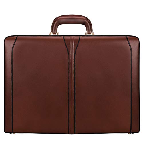 TURNER, Leather 4.5" Expandable Attaché Briefcase