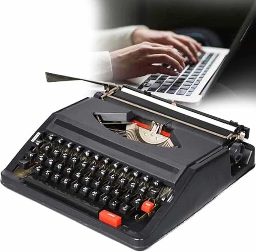 ntumLeap Traditional Portable Manual Typewriter Machine,Vintage Classic Retro for Writers,Sleek Durable Word Processor,B