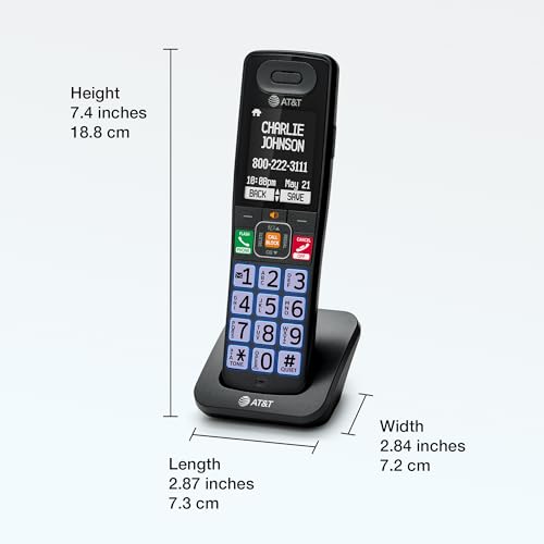 AT&T 3 Handsets Cordless Phone with Answering System — BL108-3